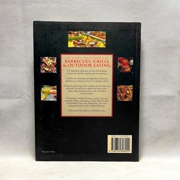 Recipes Book Barbecues, Grills & Outdoor Eating Cookbook Cooking Recipes - Picture 2 of 2